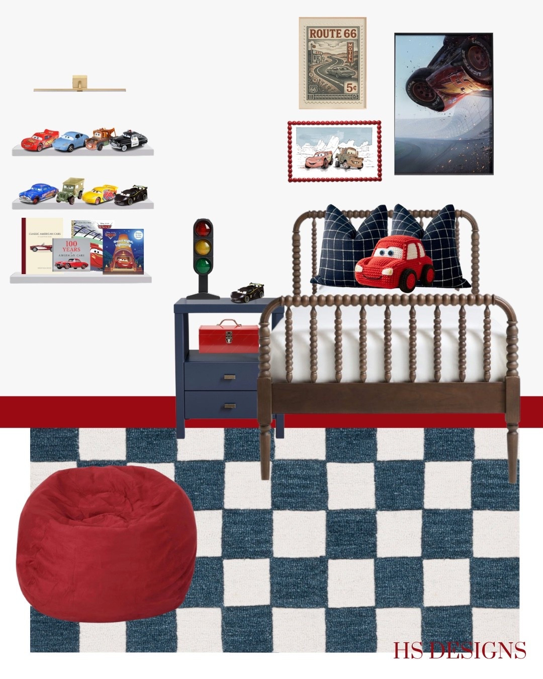 Elevated cars bedroom car🏎️ 




#LTKhome #LTKkids #LTKfamily