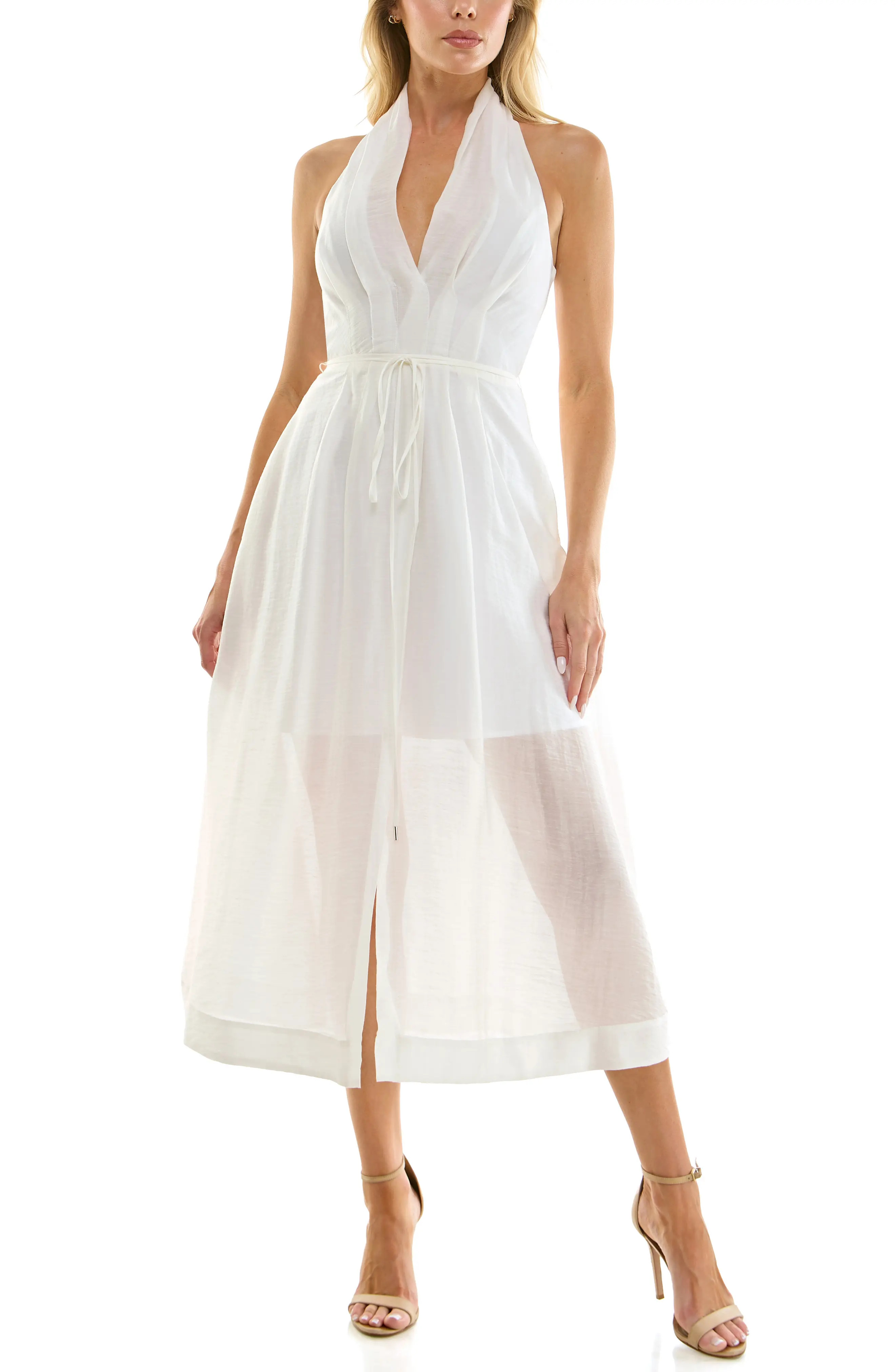 Midi Halter Dress | Nordstrom