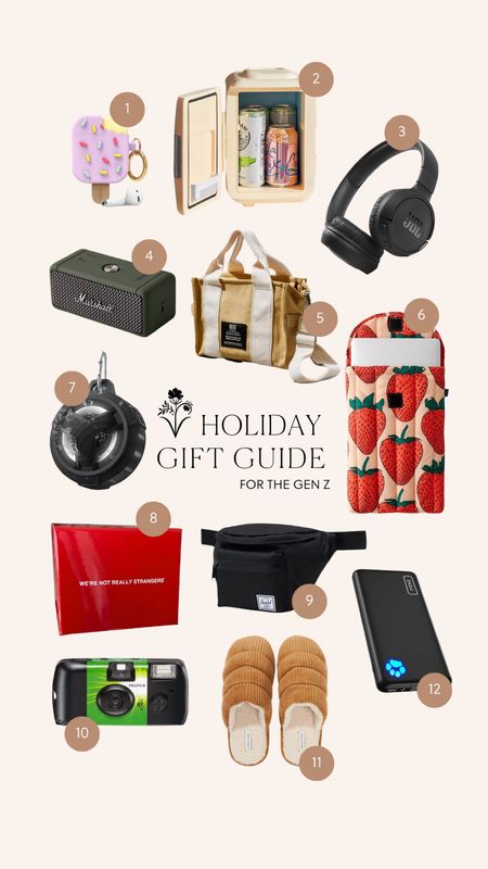 Holiday Gift Guides for the Gen Z in our lives! Something for everyone! 

Holiday gifts. Christmas presents. Christmas gifts. 

#LTKhome #LTKSeasonal #LTKHoliday