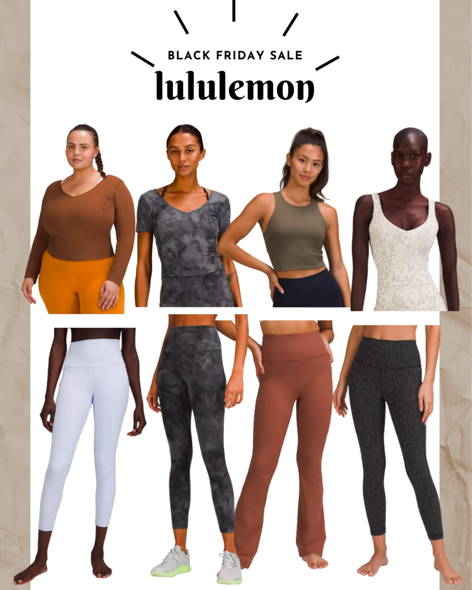BLACK FRIDAY SALE: lululemon best sellers on sale! I wear size 6 in bottoms & 8 in tops🤍

#LTKsalealert #LTKCyberweek #LTKfit