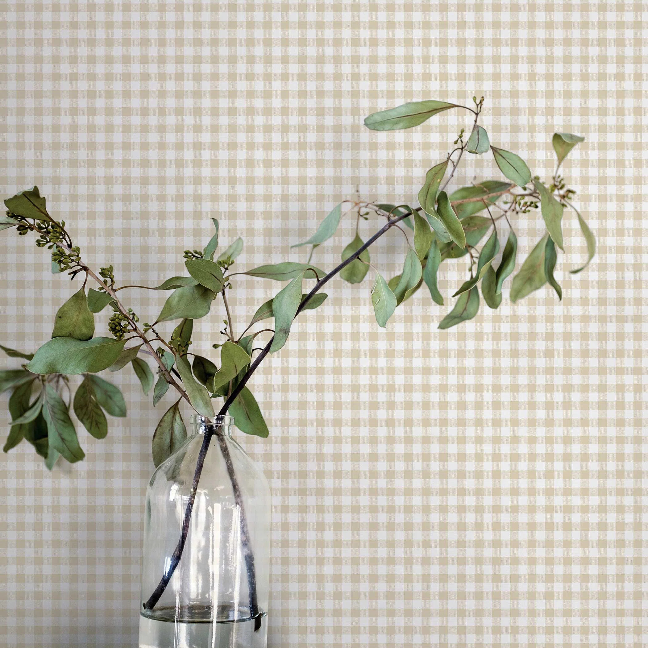 Gingham Check Peel and Stick Wallpaper | Wayfair North America