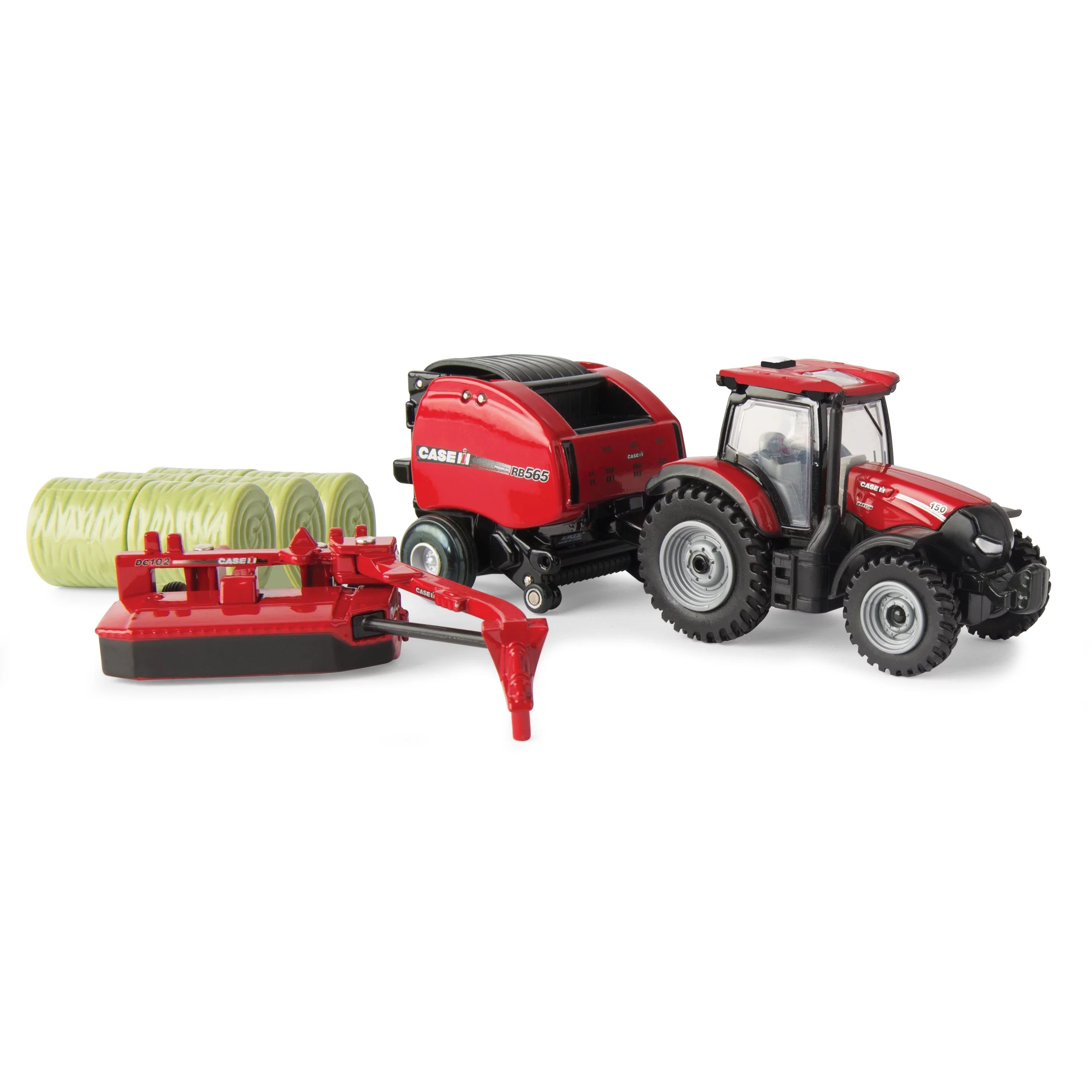 Case IH 1:64 Scale Haying Set - Farm Toy Playset | Walmart (US)