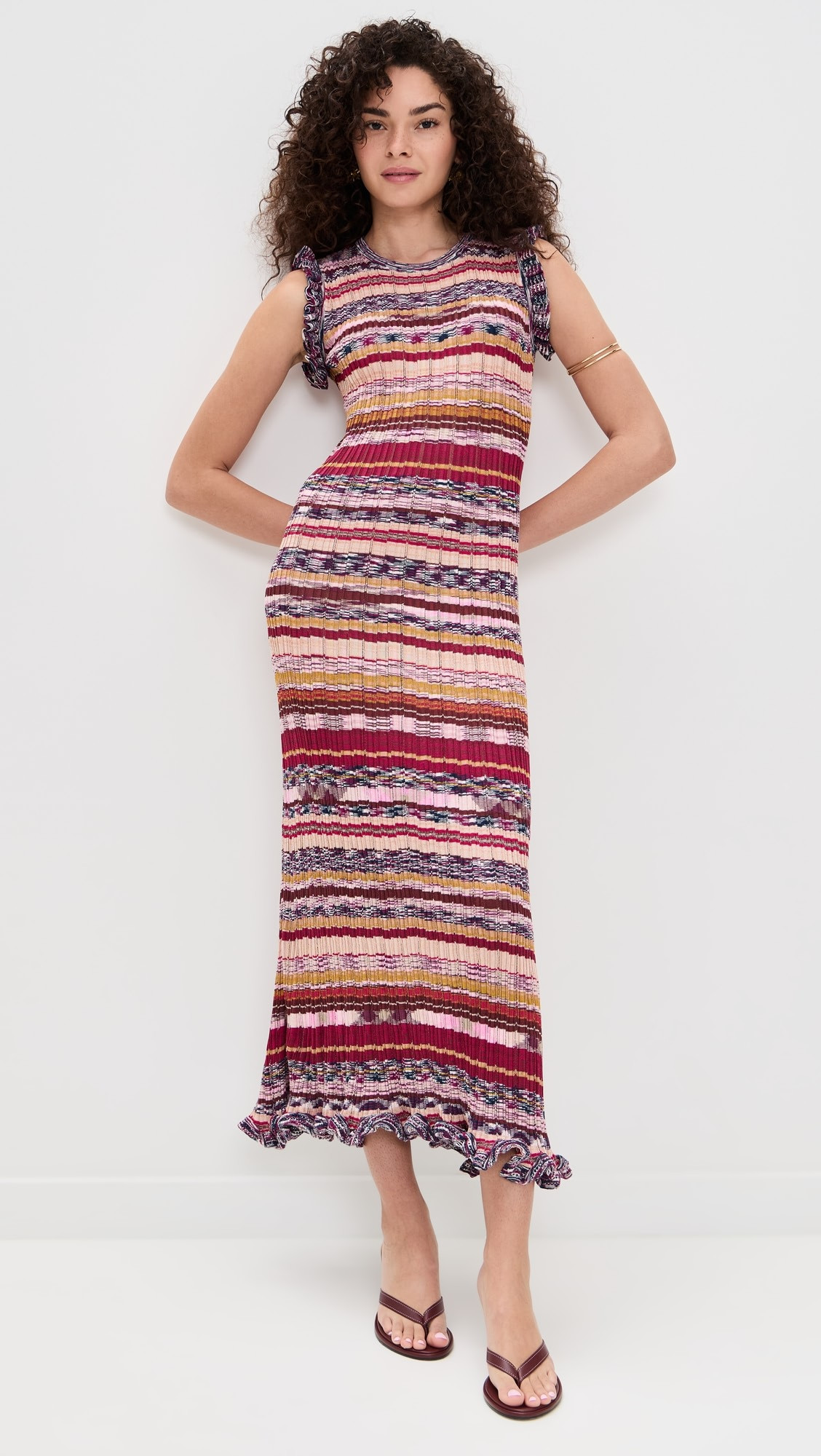 Ajak Sleeveless Knit Midi Dress | Shopbop