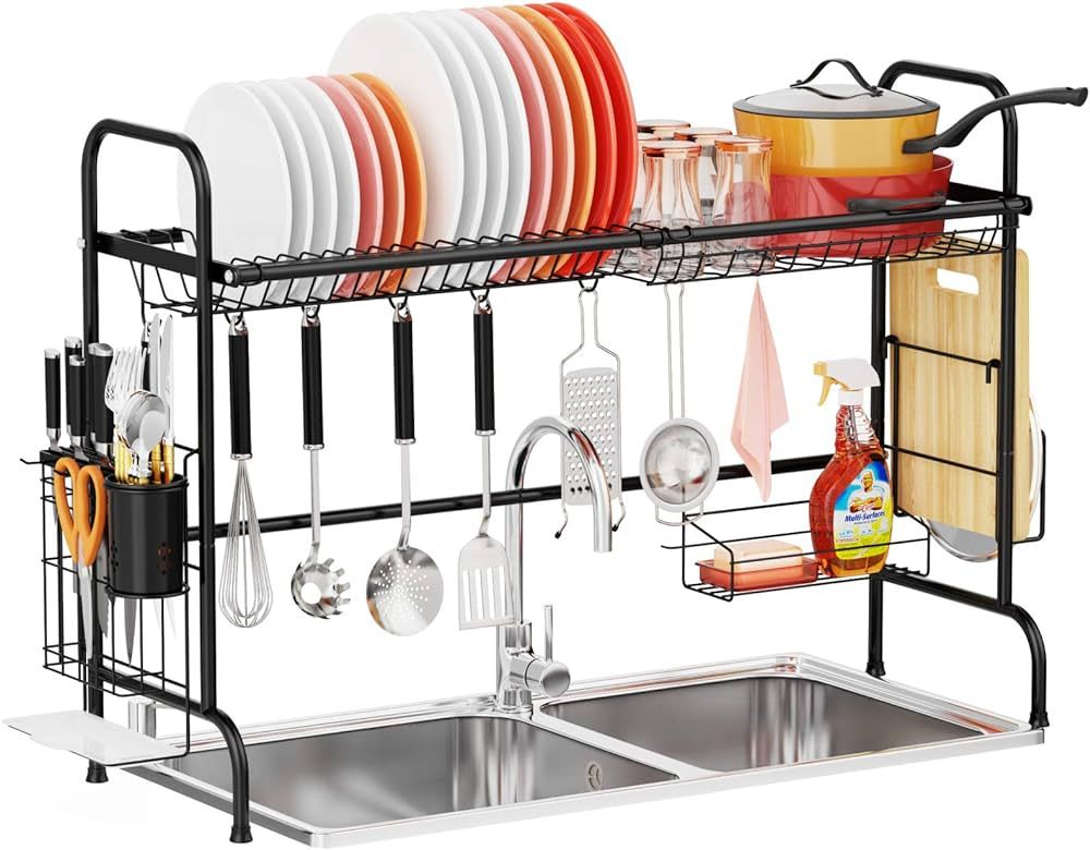 Over The Sink Dish Drying Rack - iSPECLE Stainless Steel Dish Rack Above Sink Shelf, Rustproof Di... | Amazon (CA)