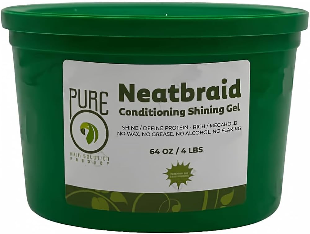 KAGA Pure O Natural Neatbraid Beauty Professional Conditioning Shining Gel 64oz / 4LB | Amazon (US)