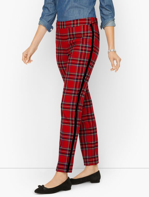 Slim Leg Pants - Mountain Plaid | Talbots