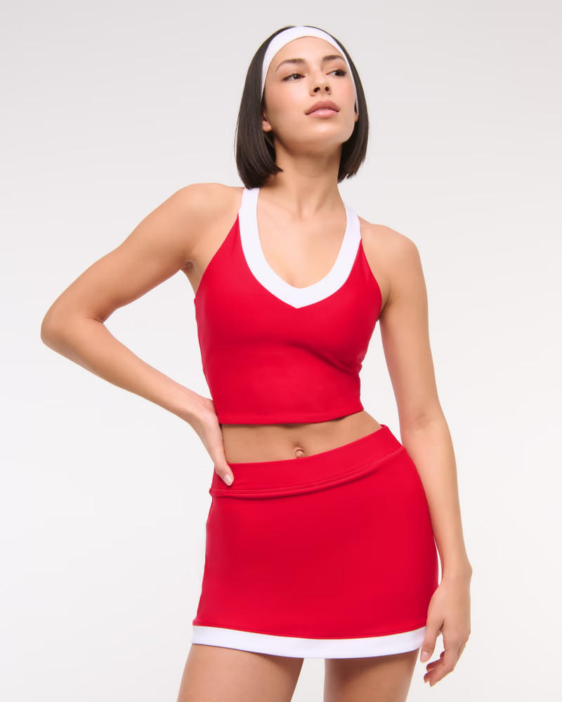 YPB sculptLUX High Rise Lined Skirt | Abercrombie & Fitch (US)