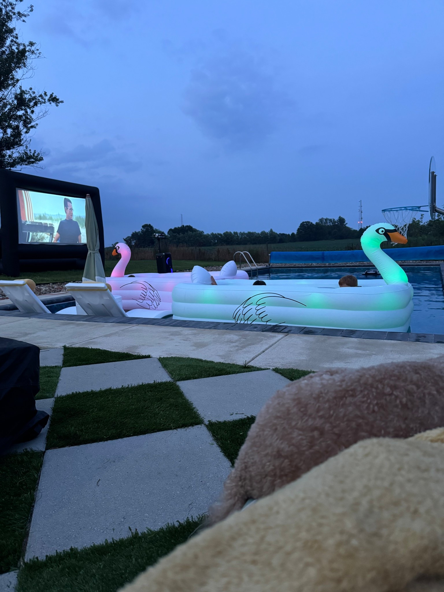 Movie night in the pool!
What a great way to spend a summer night!

#LTKSeasonal #LTKFindsUnder100 #LTKHome