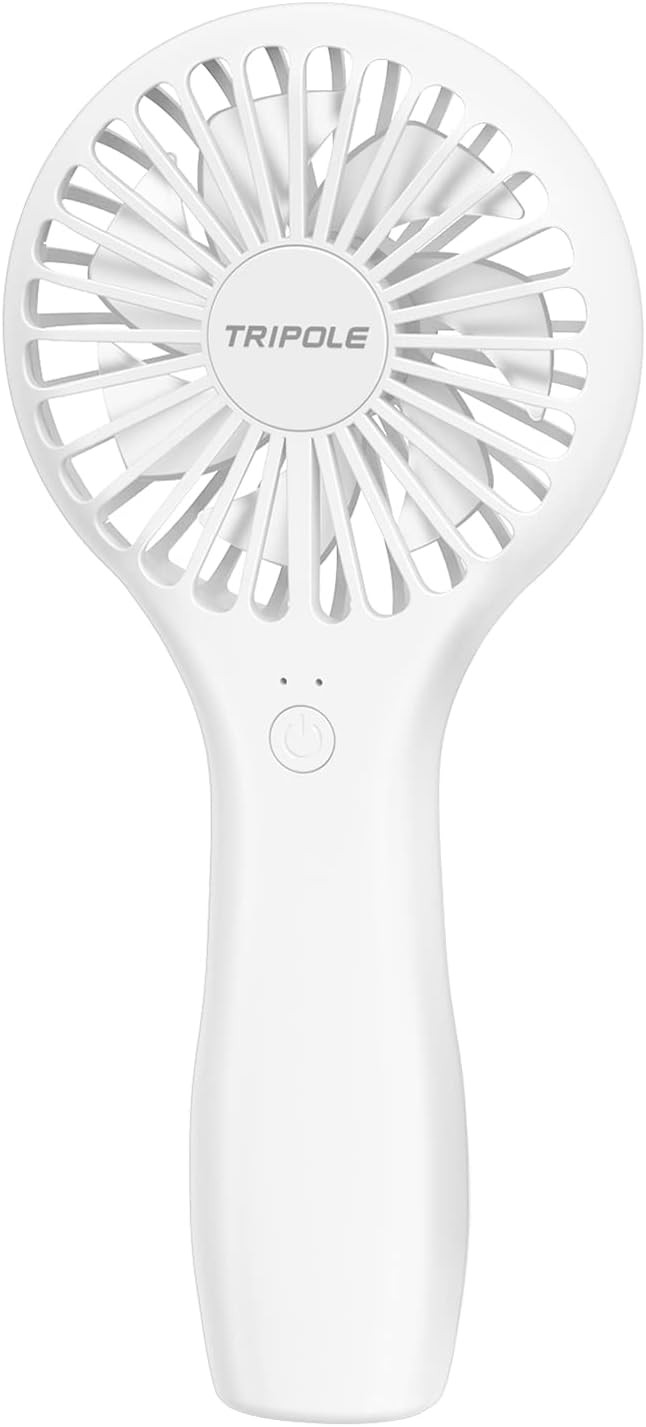 TriPole Handheld Fan 5000 mAh Battery Operated Mini Fan Portable Small Personal Fan with Powerful... | Amazon (US)