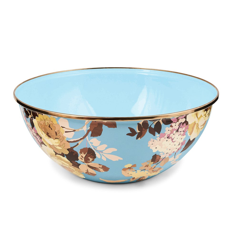 Wild Rose Slate Large Everyday Bowl | MacKenzie-Childs