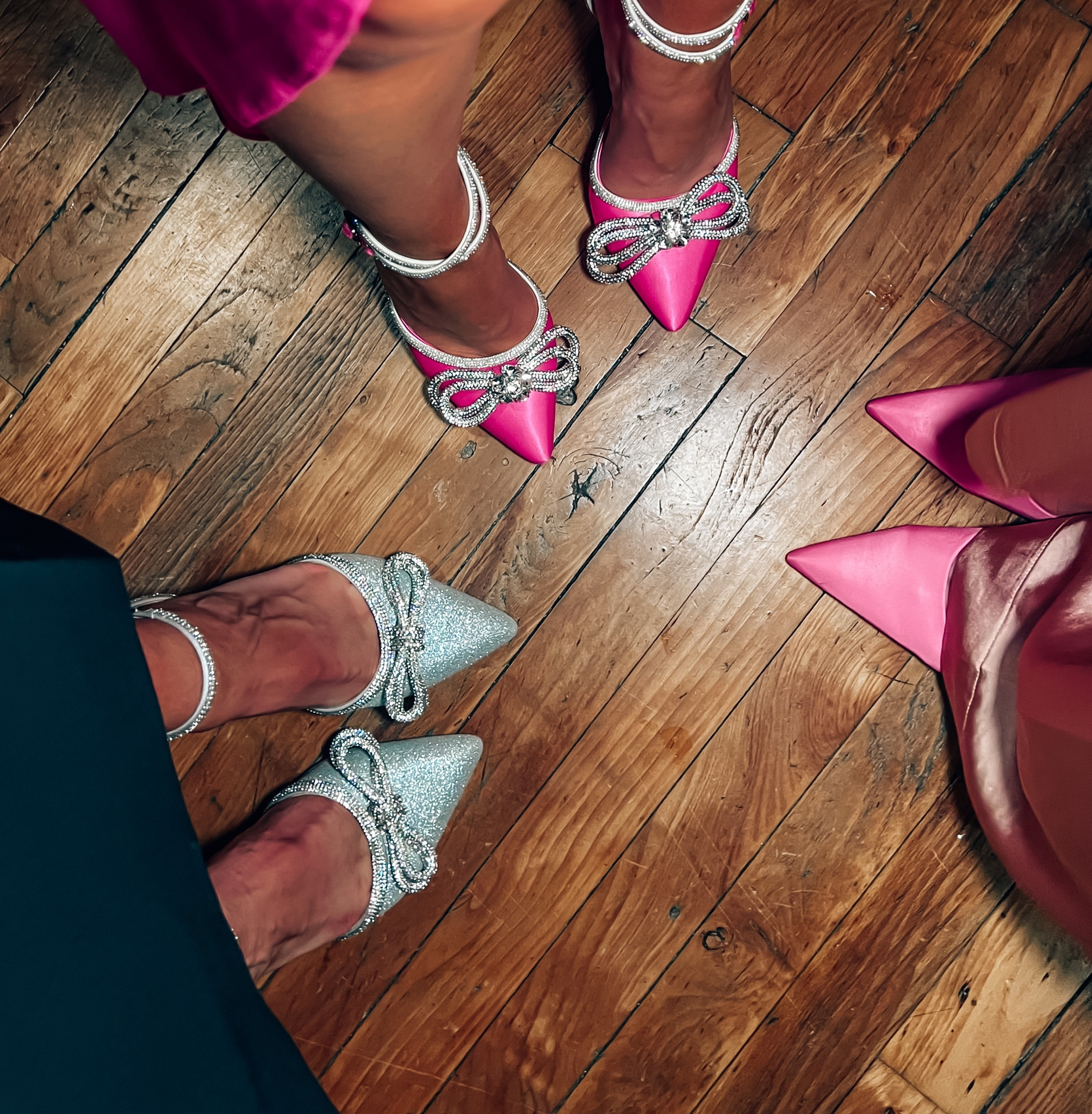 The cutest BOW Heels from Target on BIG sale! The rhinestones are show stoppers!! They are absolutely so comfortable and easy to wear. I ordered these in silver and in blue. I may even get the other colors too! 
.
.
Perfect for holiday parties, date nights, Christmas family photos and concert outfits. Enjoy!
.
.
.
.
#falloutfits #holidayparties
#targetfinds #ltkholidaysale Sale 

#LTKHoliday #LTKHolidaySale #LTKshoecrush