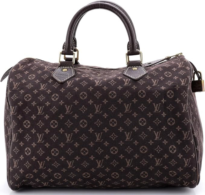 Amazon.com: Louis Vuitton, Pre-Loved Speedy Handbag Mini Lin 30, Brown : Amazon Luxury | Amazon (US)
