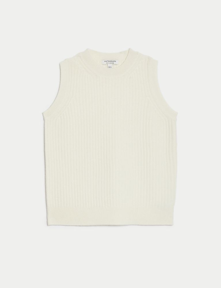Merino Wool With Cashmere Knitted Vest | Marks & Spencer (UK)