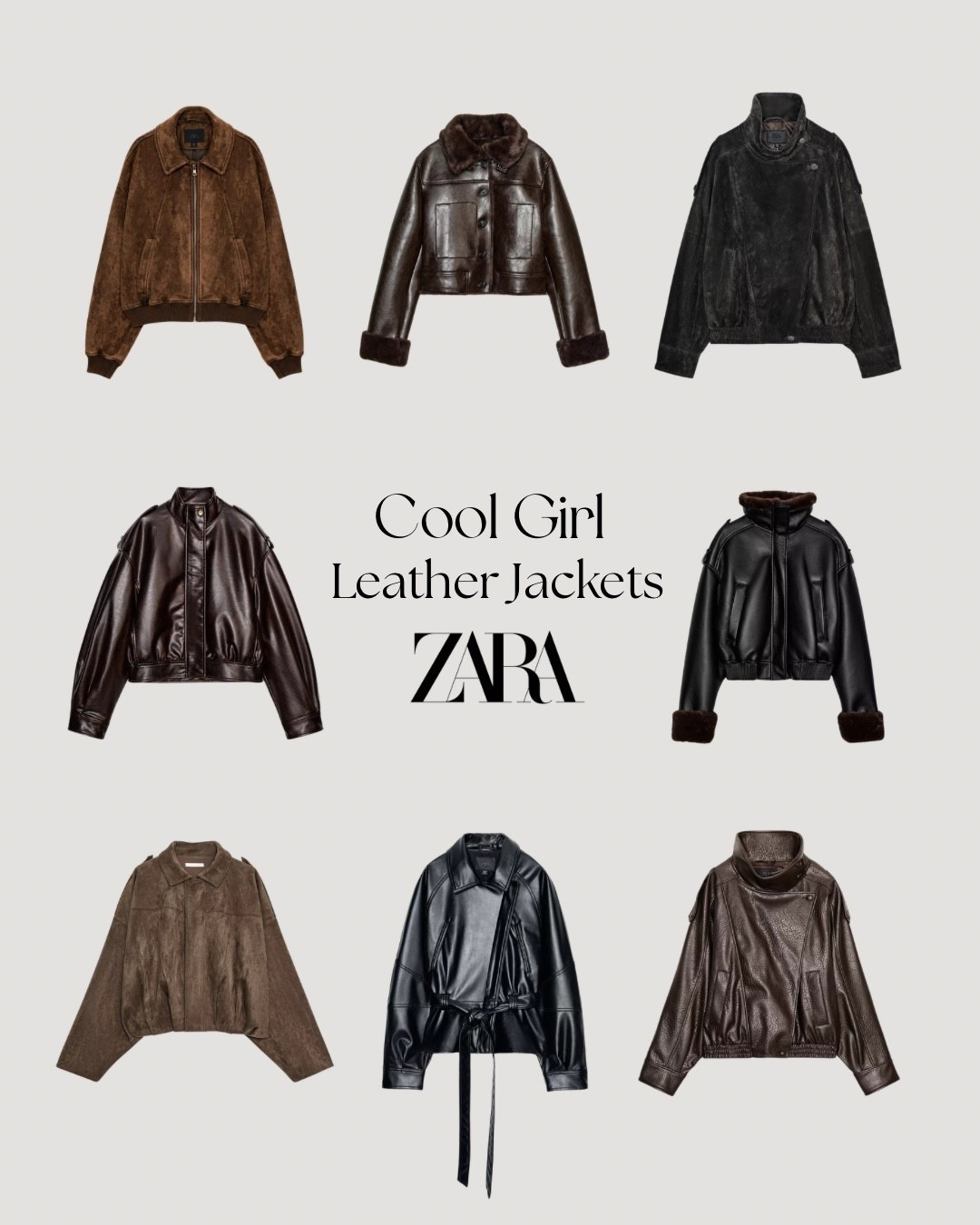 Zara Leather Jackets 🧥 

#LTKdeutschland #LTKstyletip #LTKFashionMonth