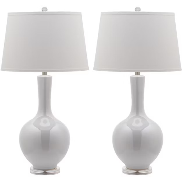 Blanche Gourd Lamp (Set of 2)  - Safavieh | Target