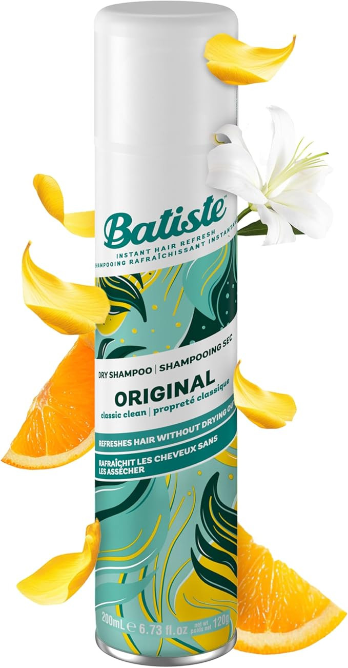 Batiste Shampooing sec en spray, parfum original, 200 ml (l’emballage peut varier) | Amazon (CA)