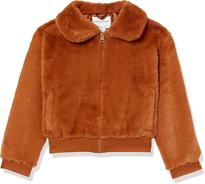Amazon Essentials Girls and Toddlers' Faux Fur Jacket | Amazon (US)