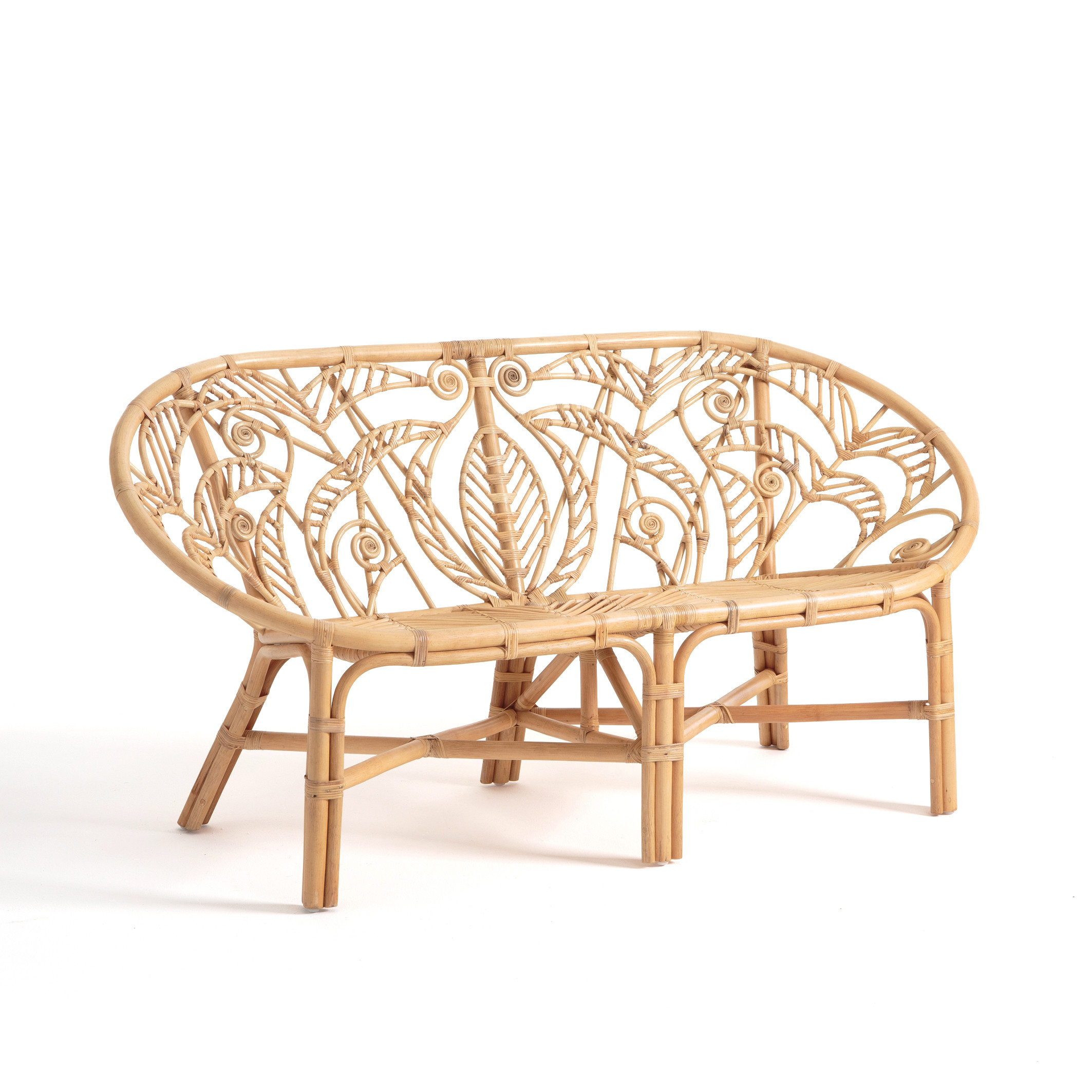 Calamus Rattan Bench Seat | La Redoute (UK)