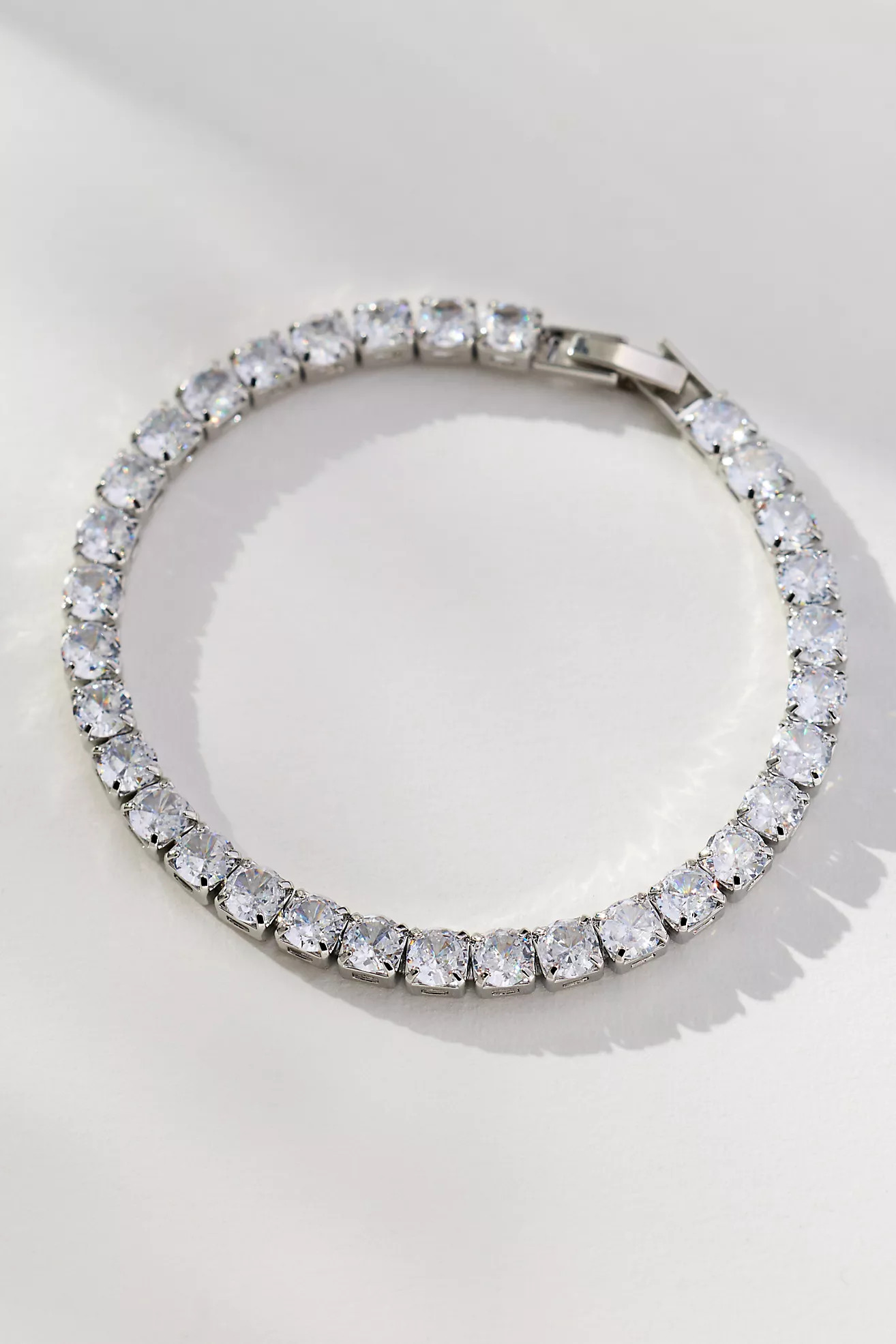 Circle Crystal Bracelet | Anthropologie (US)