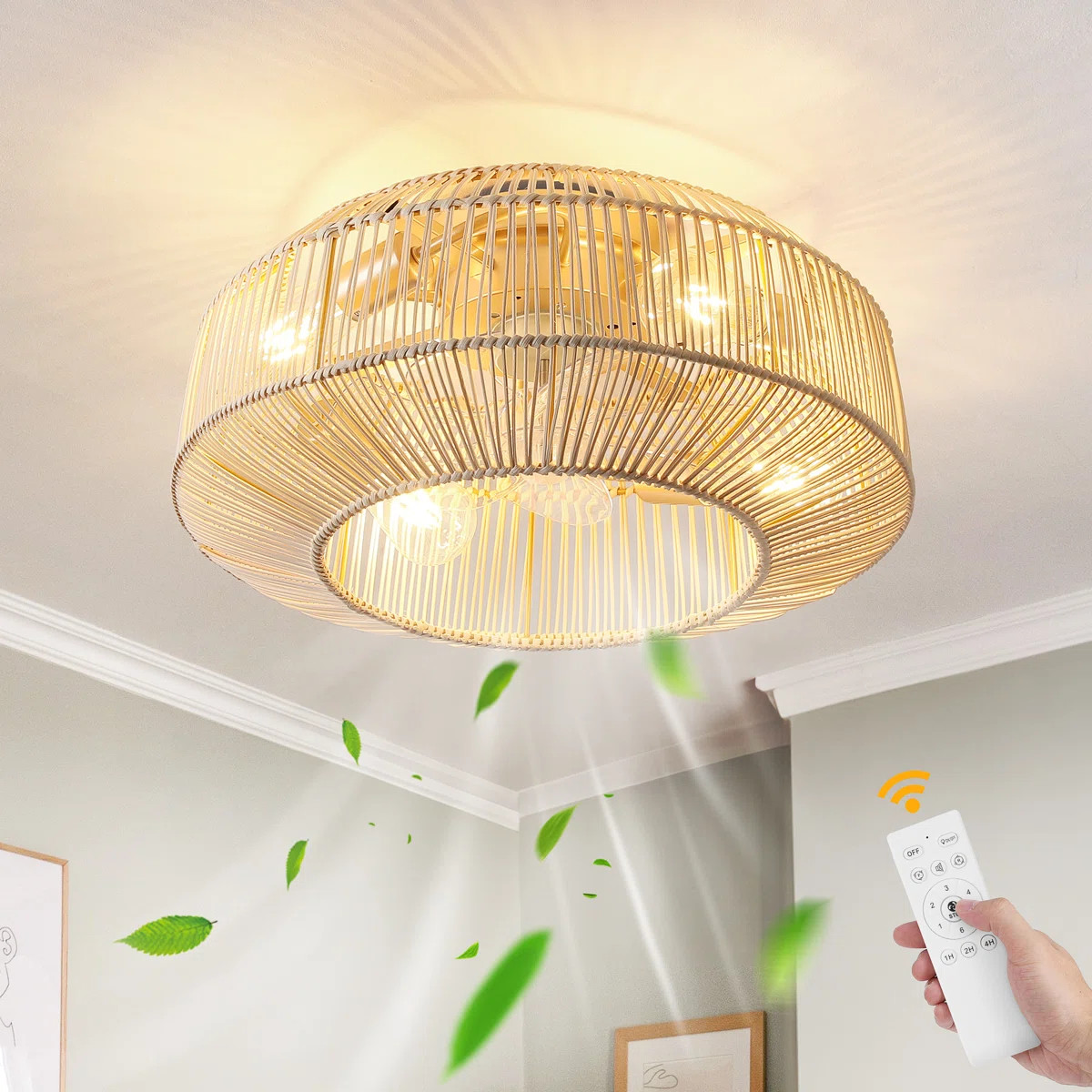 20'' Ceiling Fan with Light Kit | Wayfair North America