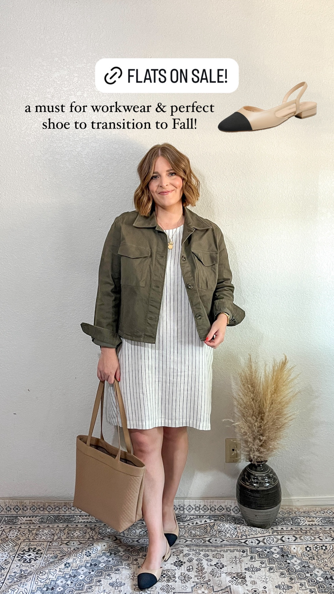 Neutral slingback flats on sale// only $25! Perfect for workwear and transitioning to Fall

#LTKShoeCrush #LTKSaleAlert #LTKWorkwear