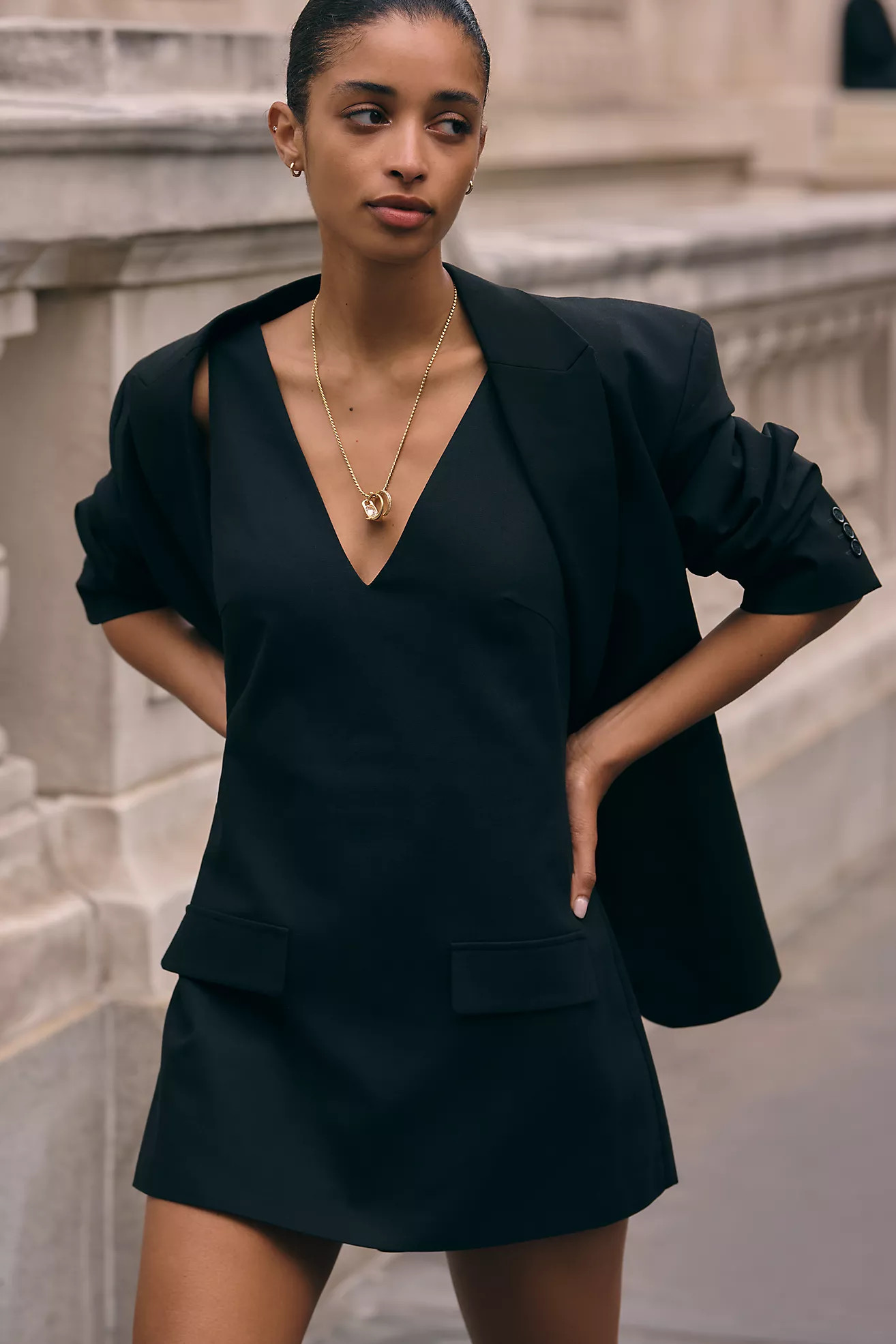 Mare Mare V-Neck Romper | Anthropologie (US)
