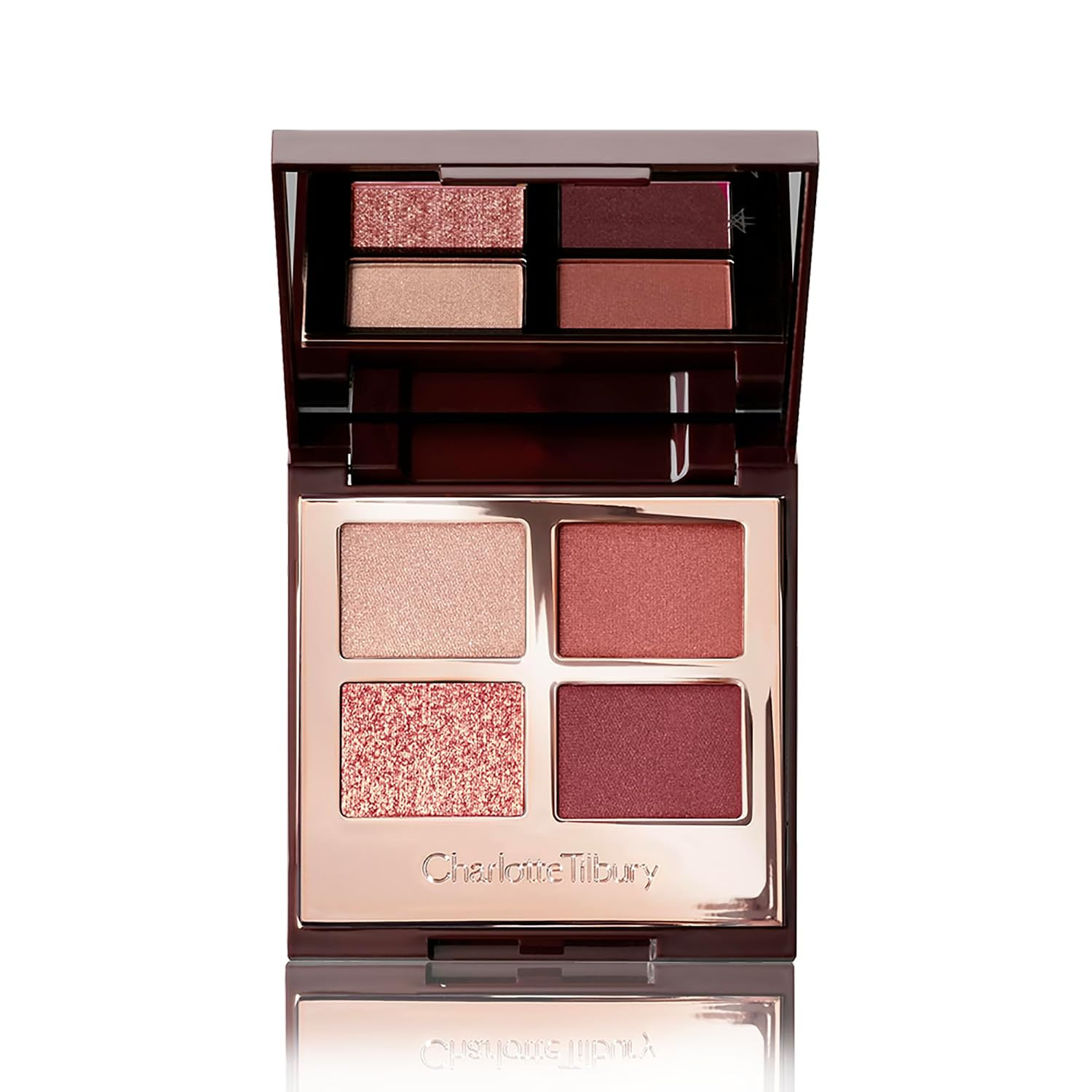 Charlotte Tilbury Luxury Palette Eyeshadow - Shimmer, Metallic & Satin Matte Eyeshadow Quad with ... | Amazon (US)