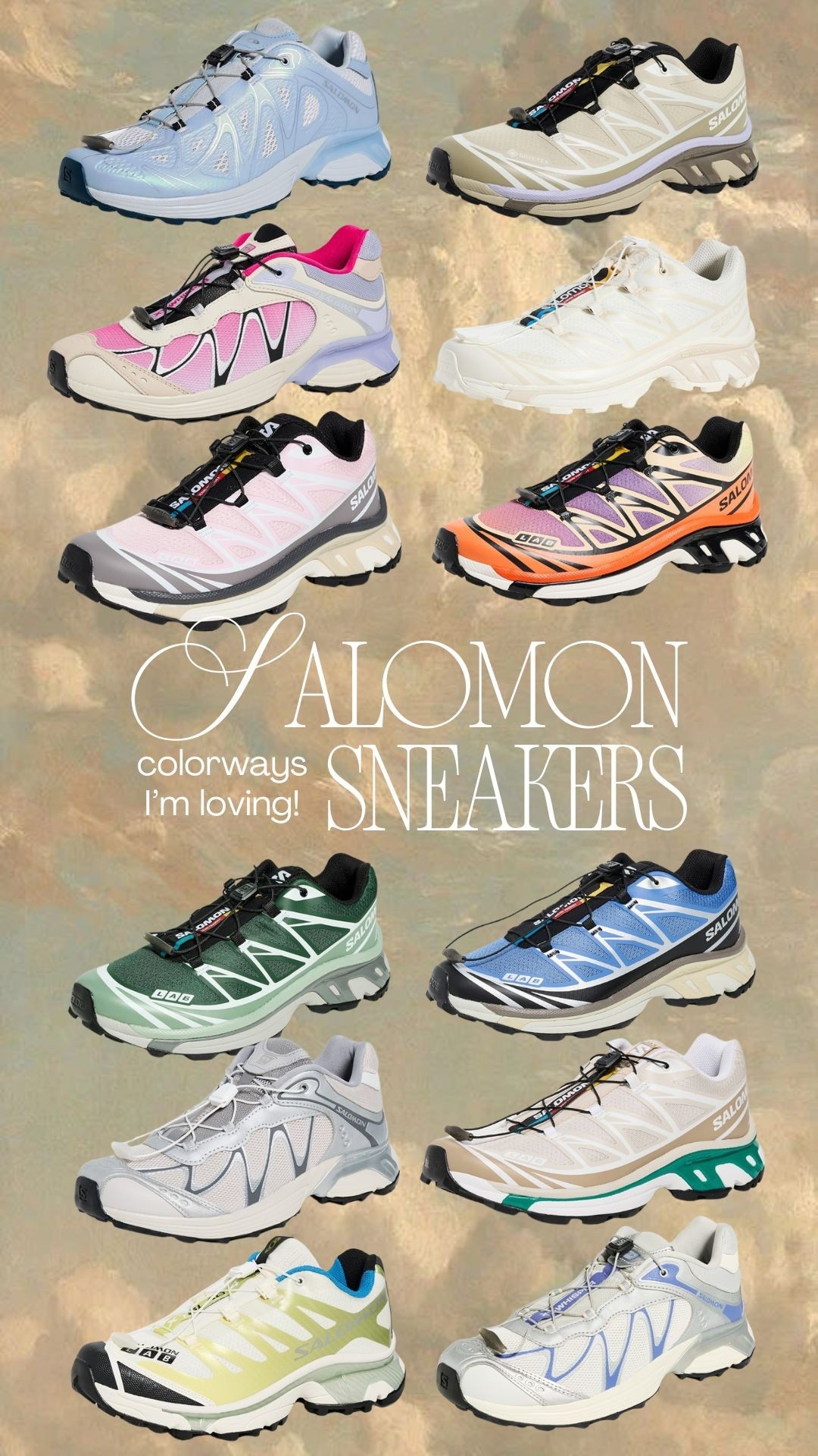 Loving the XT6 Solomon's right now but all of these color ways are too dreamy ☁️ 



#LTKootd #LTKgrwm #LTKActive