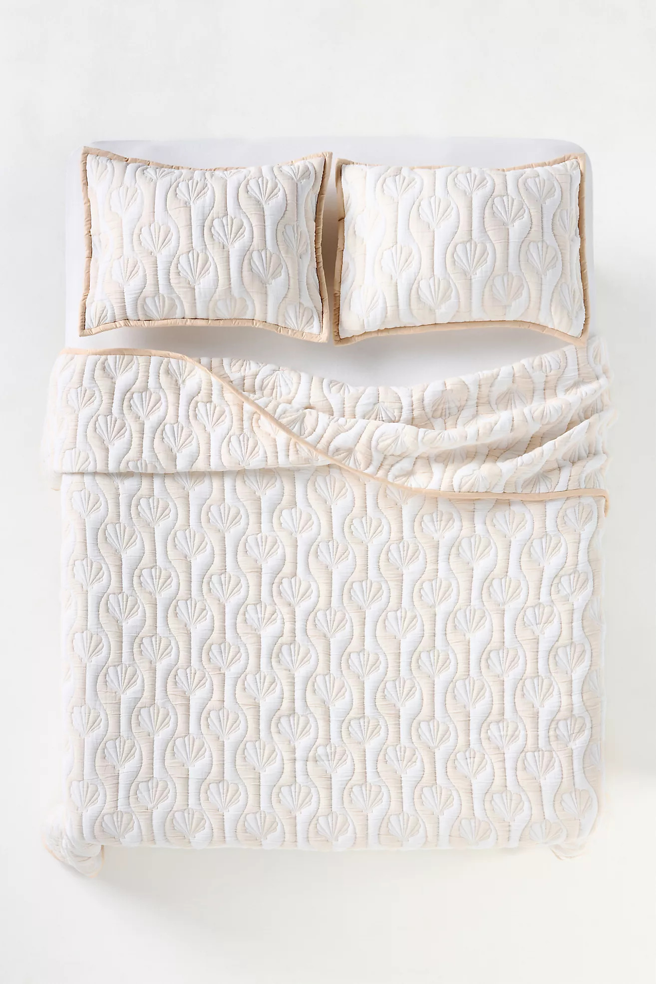 Nelly Icon Matelassé Quilt | Anthropologie (US)