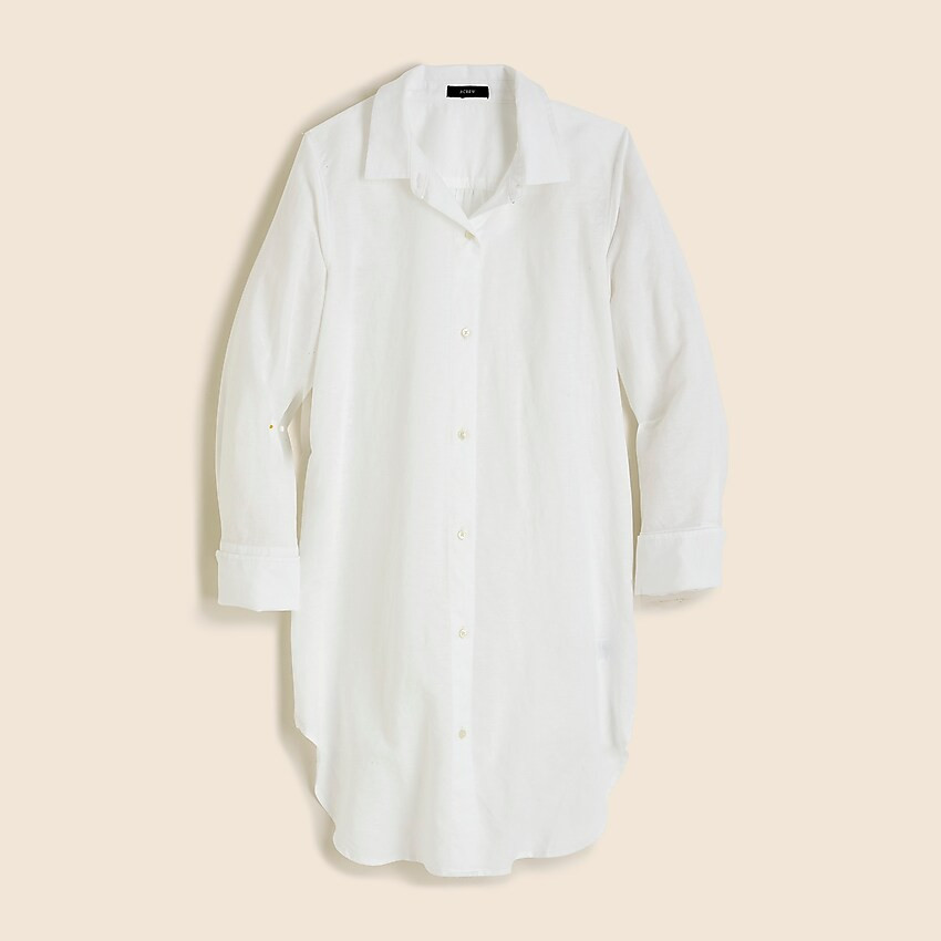 Cotton-linen beach shirt | J. Crew US
