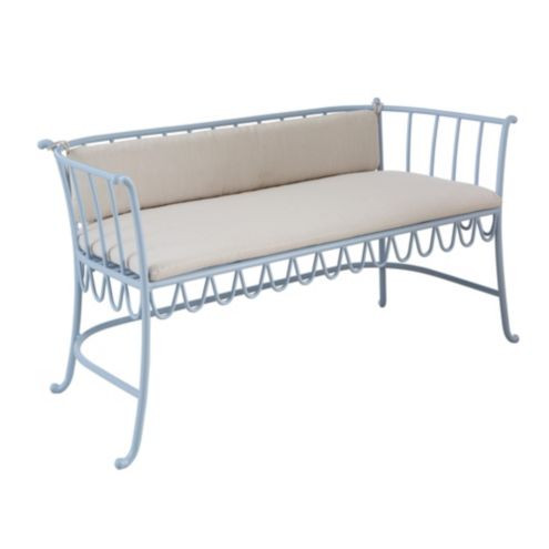 Venice Bench with Sunbrella Cushion Set | Ballard Designs, Inc.