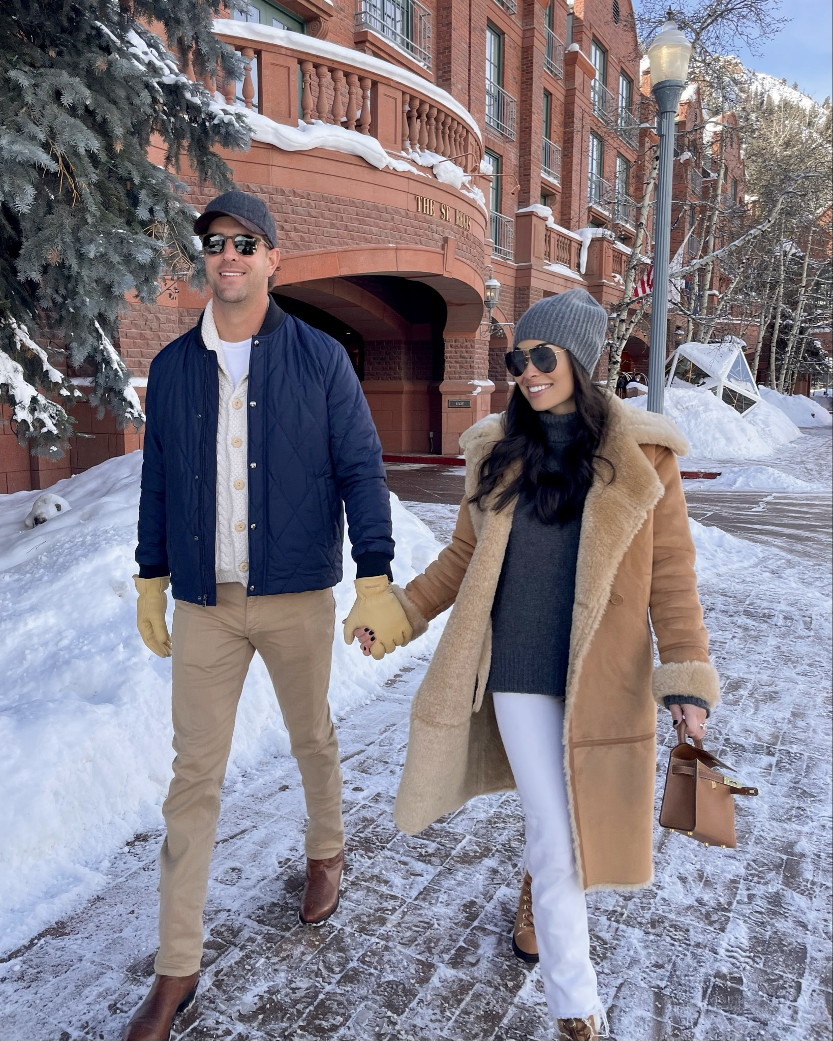Winter outfit, shearling coat, Aspen outfit, snow boots. 

#LTKMens #LTKTravel #LTKSeasonal