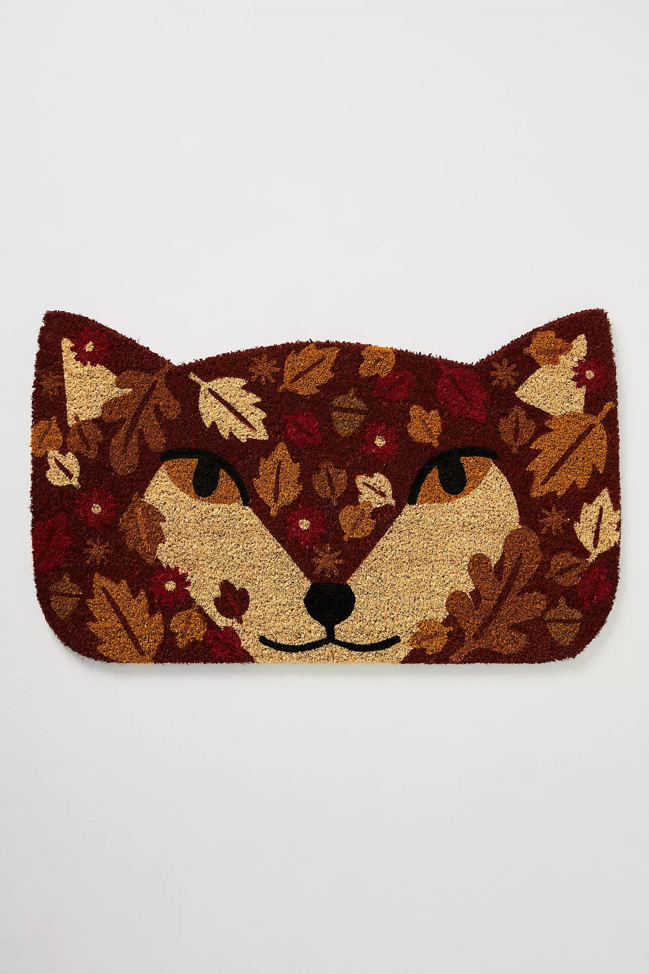 Autumn Fox Doormat | Anthropologie (US)