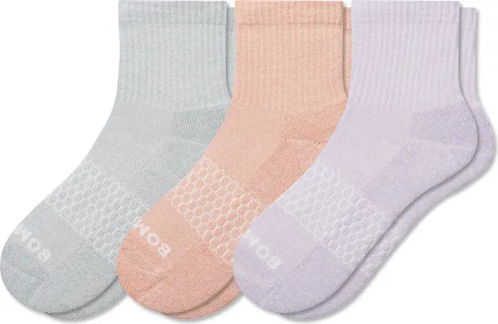 Bombas Assorted 3-Pack Mid Ankle Supima® Cotton Blend Socks | Nordstrom | Nordstrom