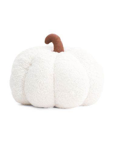 12.5x14 Sherpa 3d Pumpkin Pillow | Throw Pillows | Marshalls | Marshalls