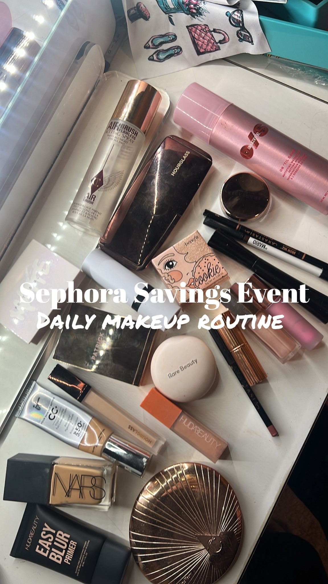 Sephora Savings Event 10/31-11/10! My favorite makeup is 10-20% off based on your tier. The Sephora Collection is 30% off! Use code: EVERYTHING at checkout. Sephora Sale, beauty sale, Sephora haul, Sephora beauty, my Sephora favorites, Sephora bestsellers, makeup routine, gift ideas for her, gift guide @sephora #LaidbackLuxeLife

Rouge members save 20% 
VIB members save 15%
Insider members save 10%

Shades:
✨It Cosmetics foundation ‘Neutral Tan’
✨NARS foundation ‘Barcelona’
✨Charlotte Tilbury bronzer ‘3 Tan’
✨Hourglass Bronzer palette ‘Volume lll’
✨ABH lip liner ‘Deep Taupe’
✨Charlotte Tilbury lipstick ‘KIM KW’
✨Fenty lipgloss ‘$weetmouth’
✨Lawless plumping lipgloss ‘Daisy Pink’
✨Hourglass concealer ‘Silk’
✨Huda Beauty color corrector ‘Pink Pomelo’
✨ABH brow wiz ‘Soft Brown’
✨ABH brow duo powder ‘Medium Brown'
✨Makeup by Mario eyeliner ‘Perfect Brown’
✨Makeup by Mario contour and bronzing stick ‘Medium Dark’
✨Benefit Highlighter ‘Cookie'
✨Huda Beauty baking & setting powder ‘Cherry Blossom’
✨Patrick Ta blush duo ‘She’s That Girl’
✨Rare Beauty blush ‘Happy'

Hey Beautiful! Feel free to comment on this post if you have any questions! 🫶🏽

Follow me for more fashion finds, beauty faves, lifestyle, home decor, sales and more! So glad you’re here!! XO, Karma