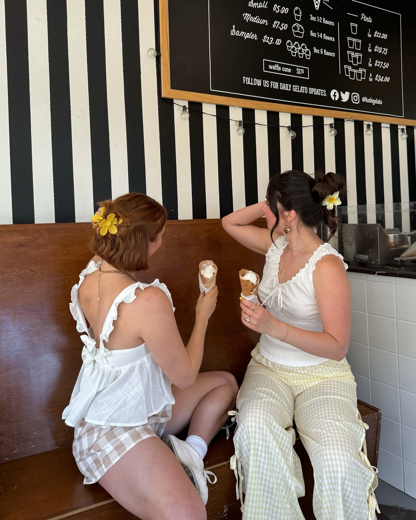 Believe it or not our matching outfits were unplanned 😭🍦

I’m wearing @petalandpup 🫶🫶

#pinterestoutfit #amazonoutfit #summeroutfitinspo #summerootd