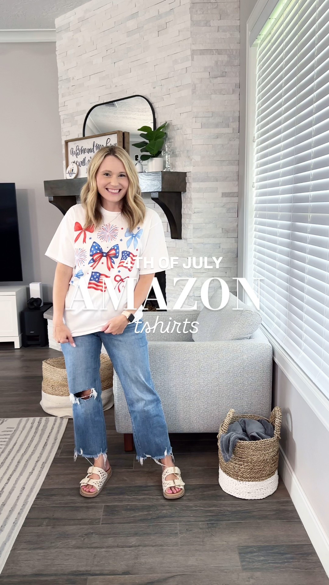 🧨💙 4th of July Tshirts ❤️

These are so cute and such an easy 4th of July outfit. They arrive quickly and you can pair them with workout shorts, denim shorts or jeans for a classic look.

COMMENT “shop” and I’ll DM you the link to these ❤️

#4thofjuly #4thofjulyoutfit #patriotictee #amazonfind #amazonfashion /

#LTKFindsUnder50 #LTKSaleAlert #LTKSeasonal