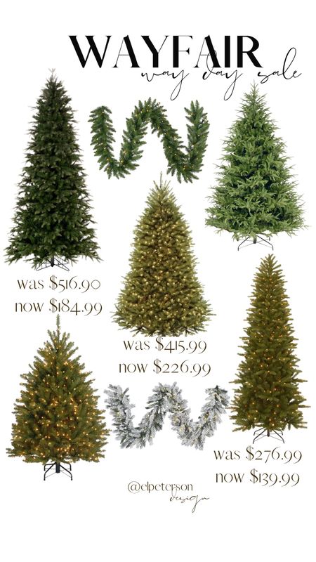 Garland 
Christmas tree
Wayfair 
Sale

#LTKhome #LTKsalealert