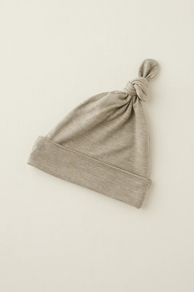 KNOTTED HAT - Sea Salt | Solly Baby