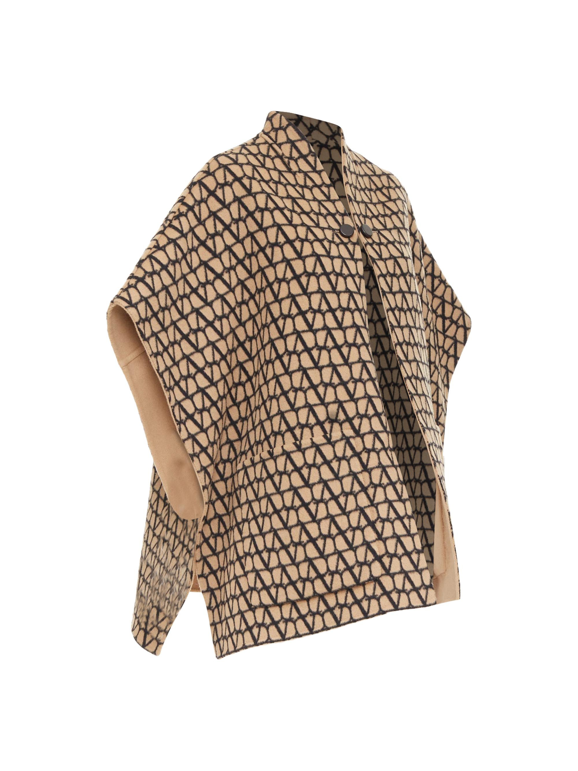 Mario Valentino 100% Wool Red Valentino Runway Toile Iconographe cape jacket Size 4 | ThredUp (US)