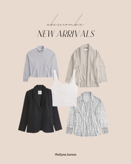 Abercrombie new arrivals, Fall fashion, fall outfit, neutral outfit, sweater,
blazer

#LTKfindsunder100 #LTKstyletip #LTKSeasonal