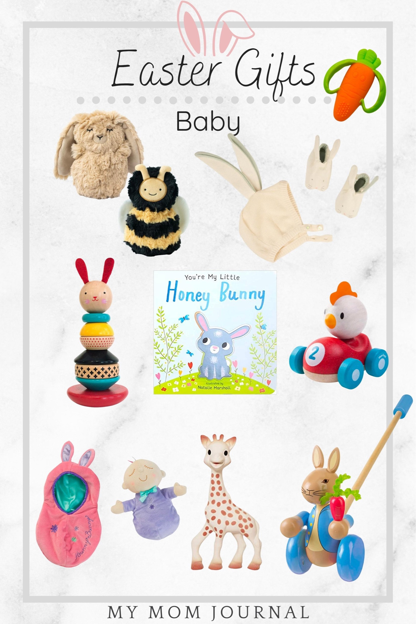 Easter Gift ideas for babies!

#easter #eastergifts #giftguide #giftguideforkids #giftsforkids #giftsforbaby #eastergiftguide #babysale #kidsale 

#LTKSeasonal #LTKkids #LTKfamily