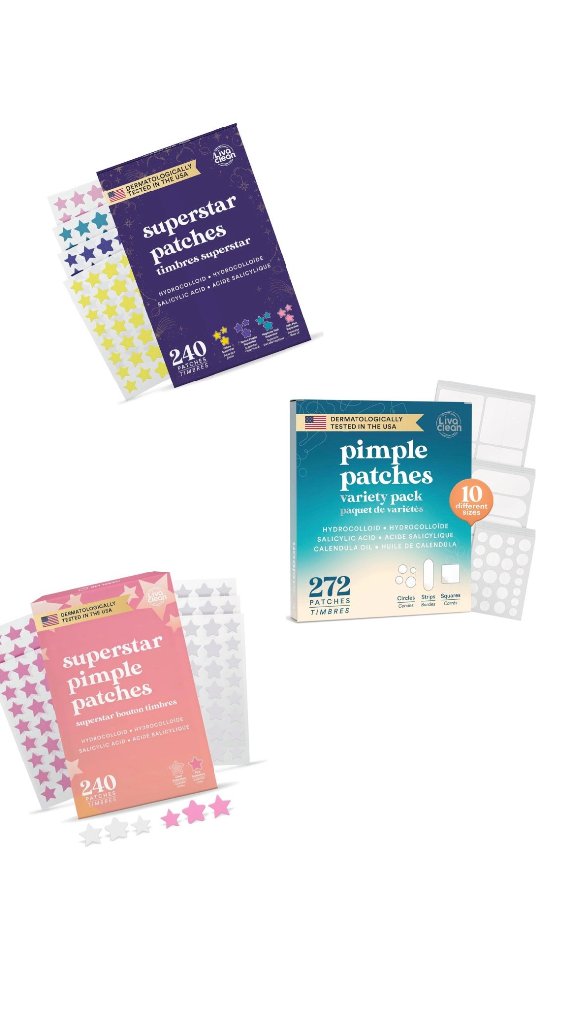 Pimple patches are perfect for bug bites too. Sticker up on clear or the cutest stars! 

#LTKsummer #LTKsale #LTKfamily