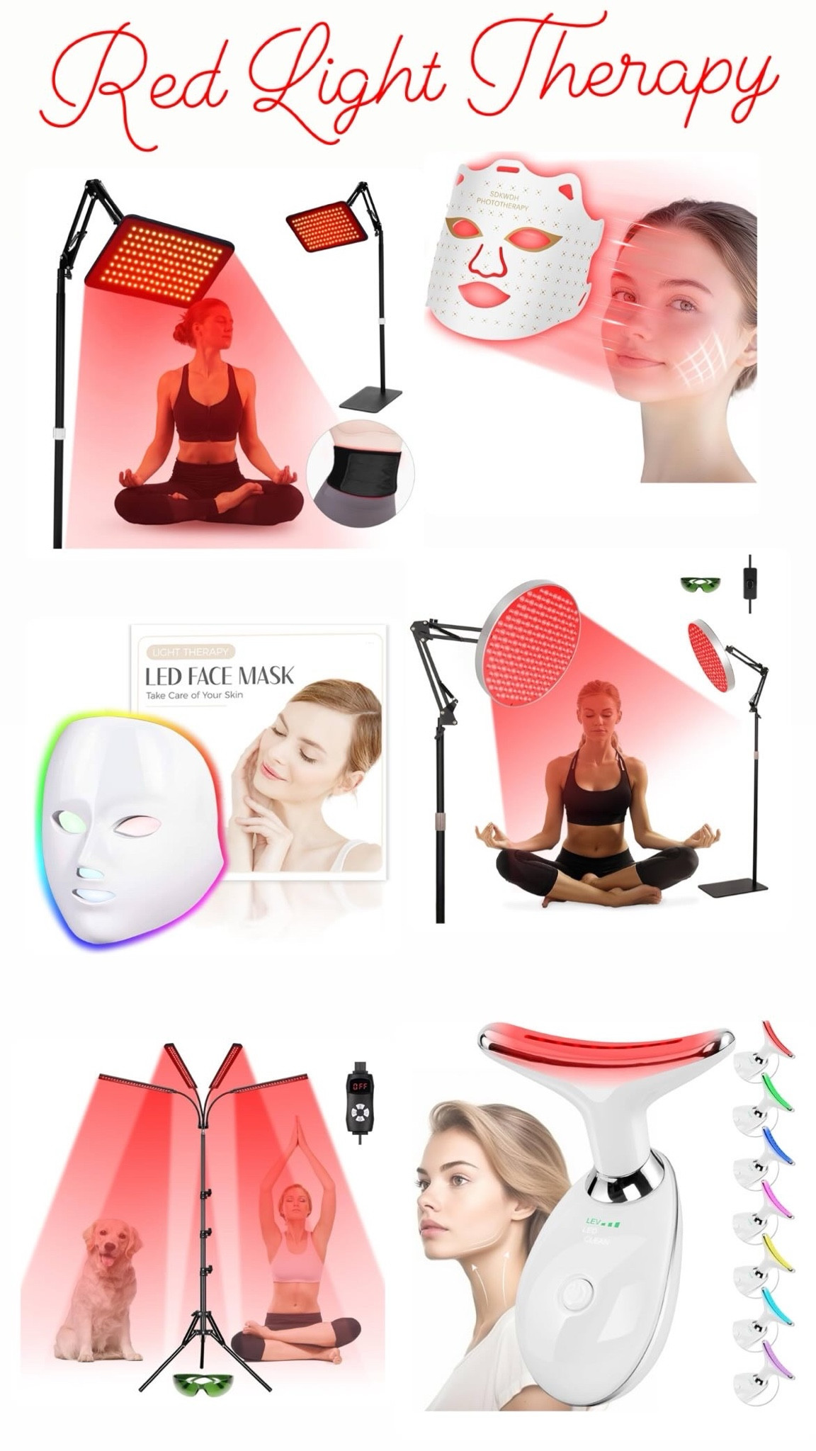 Red light therapy for healthy body, skin and mind from Amazon 

#LTKFamily #LTKHome #LTKGiftGuide