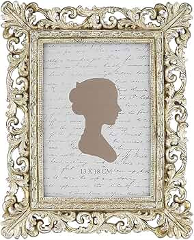 Sunlit Vintage Picture Frame 5x7 Inch, Luxury Antique Photo Frames with Glass Front, Photo Displa... | Amazon (US)