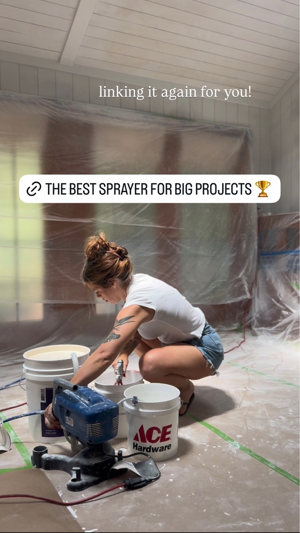 This paint sprayer is the one