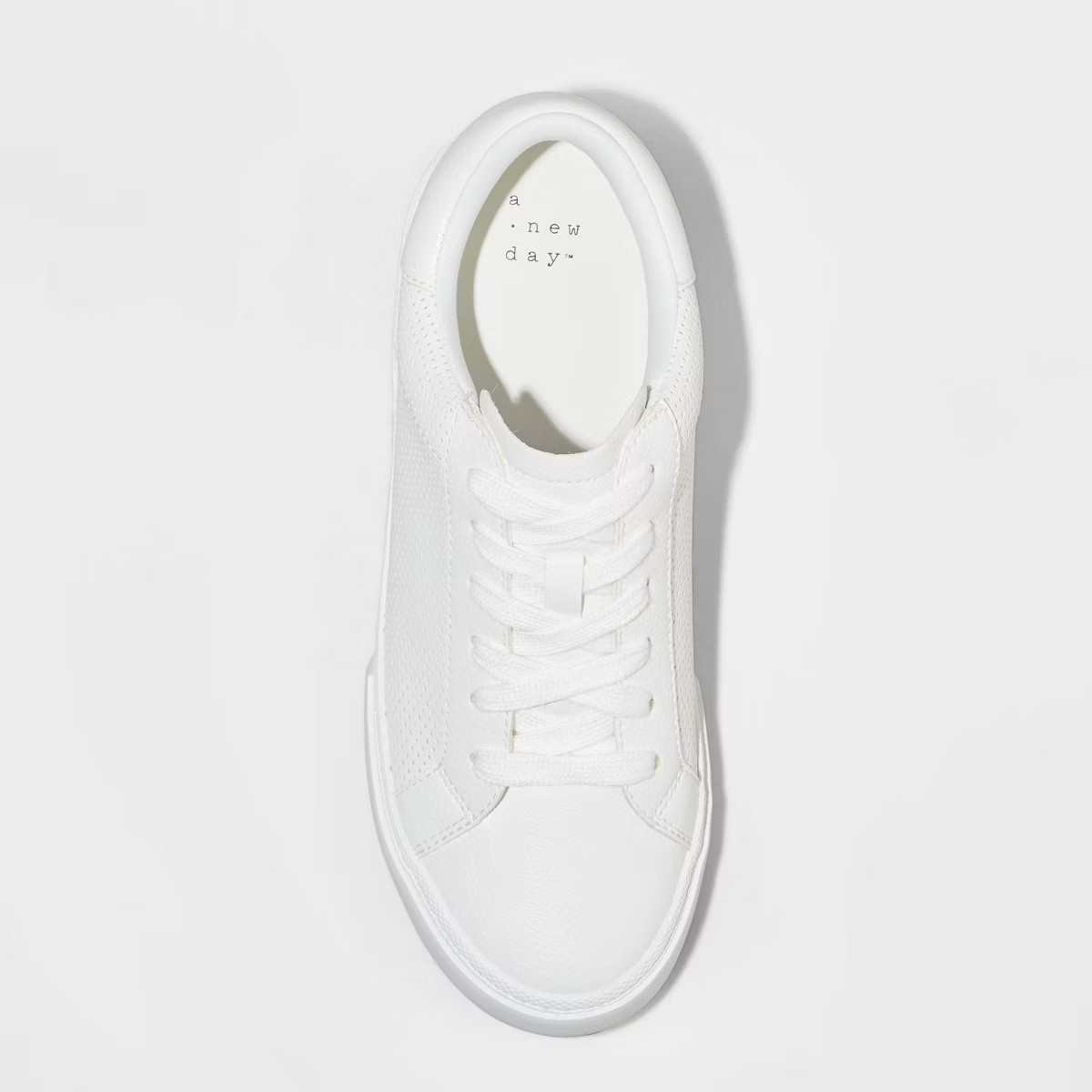 Women's Maddison Sneakers with Memory Foam Insole - A New Day™ White 7.5 | Target