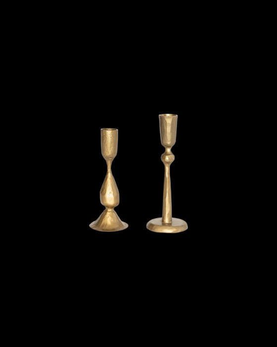 Antique Brass Taper Candle Holder | McGee & Co.