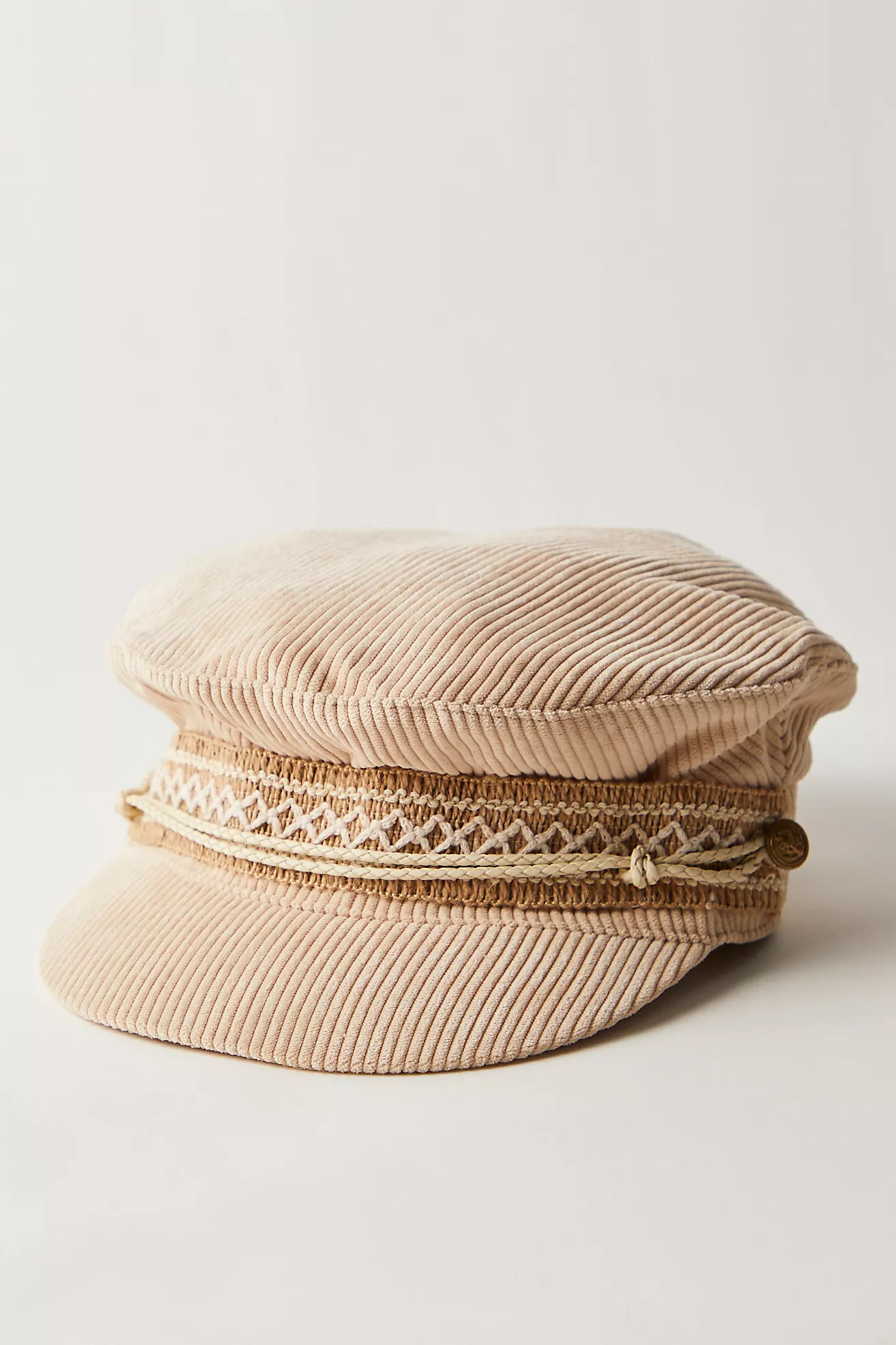 Ivory Embellished Cadet Cap | Free People (Global - UK&FR Excluded)